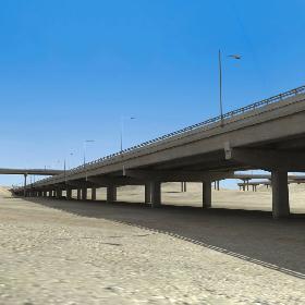 Highways On Desert Construction